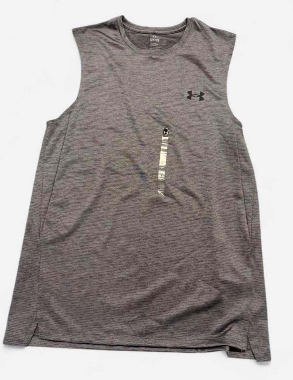 Under Armour Men's Tech 2.0 Sleeveless Tank Top Gray Size Small